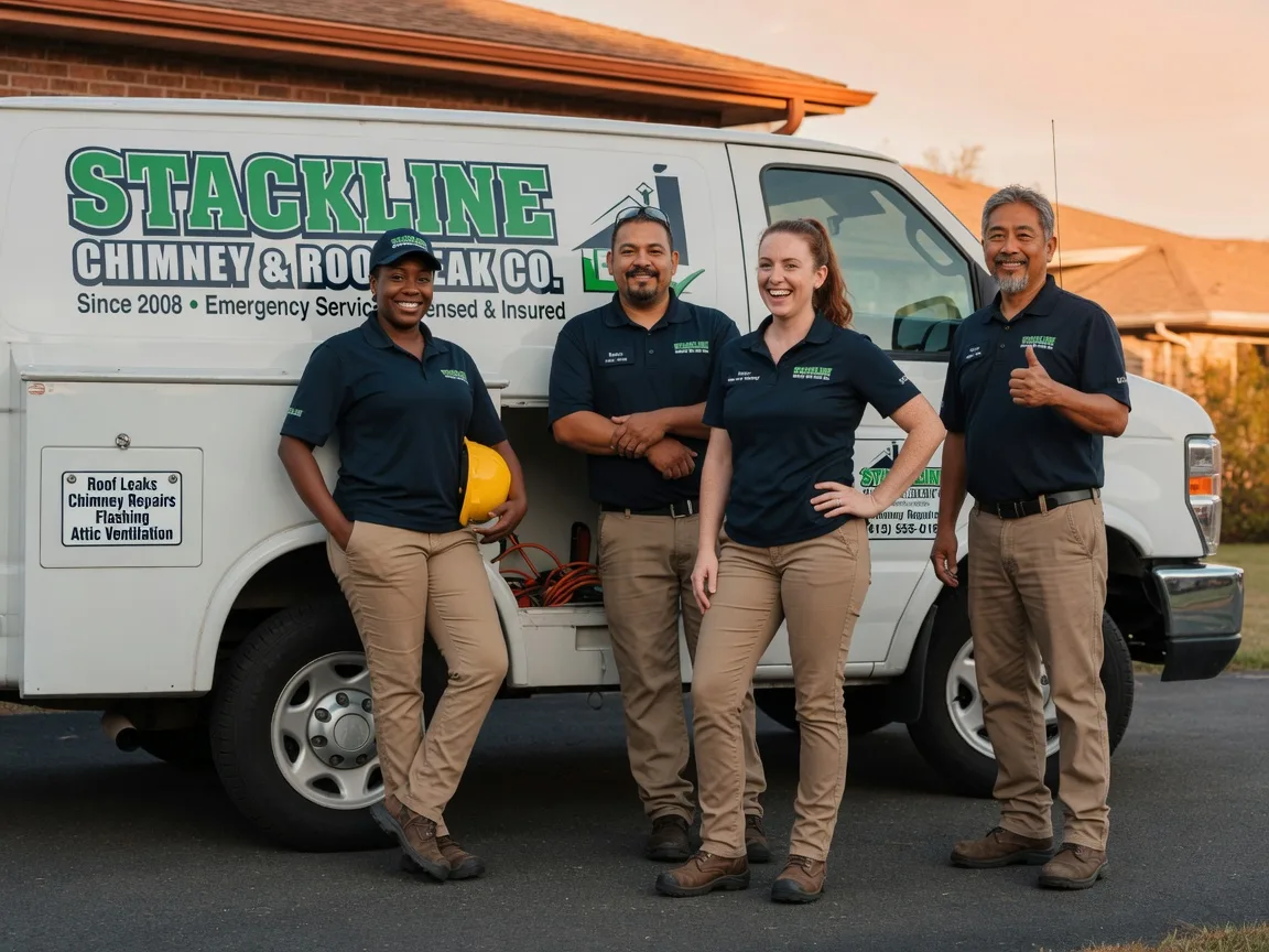 Chimney flashing repair company in Topsham, ME